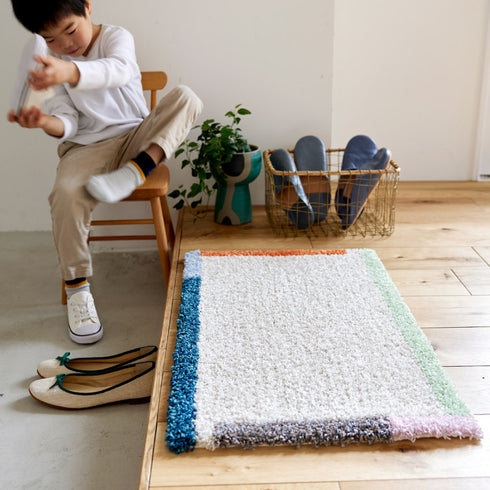 45×75cm カラ−フレ−ムマット.|s12
